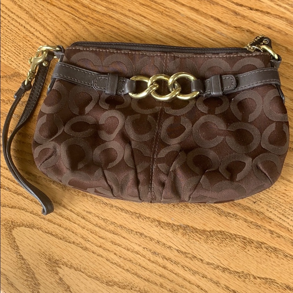 Coach wristlet